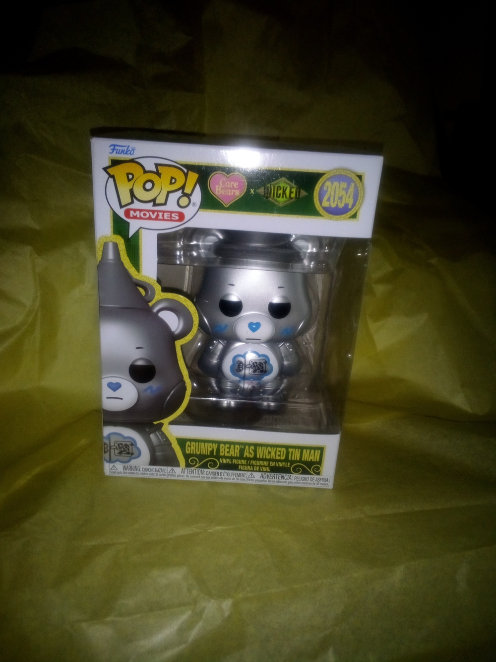 Funko Pop! Movies Grumpy Bear 'As Wicked Tin Man' The Wizard of Oz Care Bears